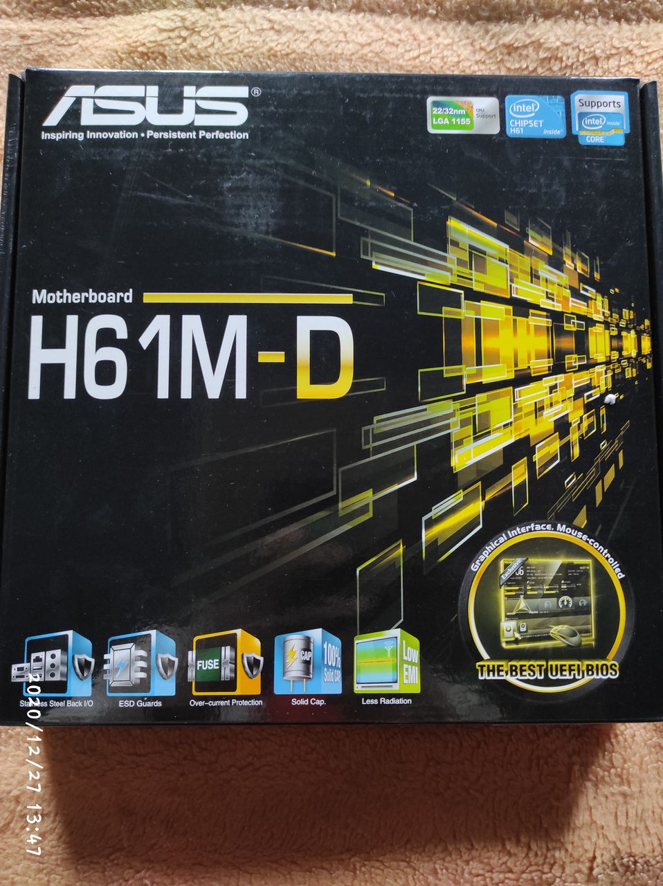 ASUS H61M-D сокет LGA1155