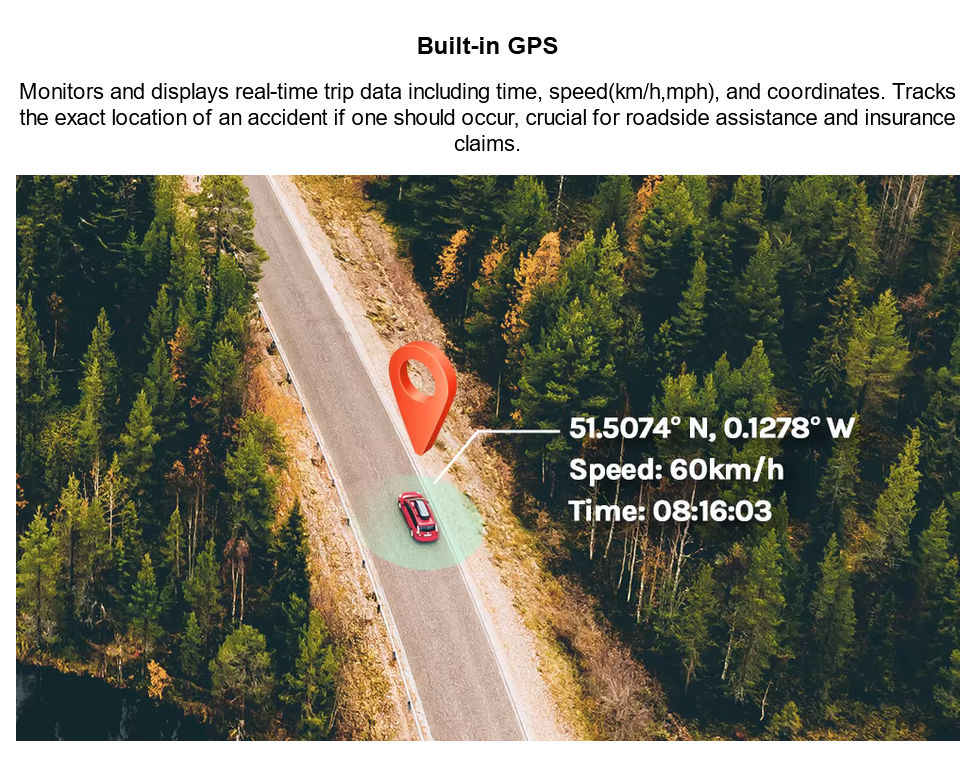 Xiaomi 70 Mai 70mai 70 minutes A500S Dash Cam Pro Plus GPS foto 3