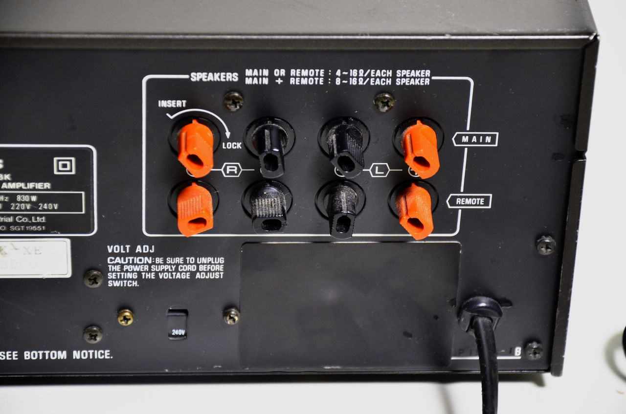 Technics SU-8088BK Очень мощный топовый усилок фото 7