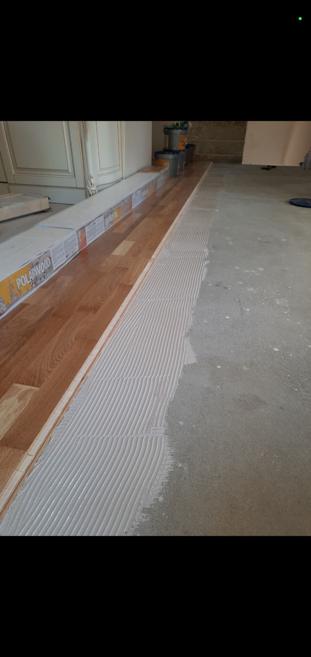 Монтаж паркета, инженерной доски