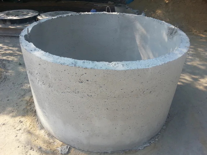 Бетоные кольца крышки для канализаций водопровод под ключ заводим воду ...