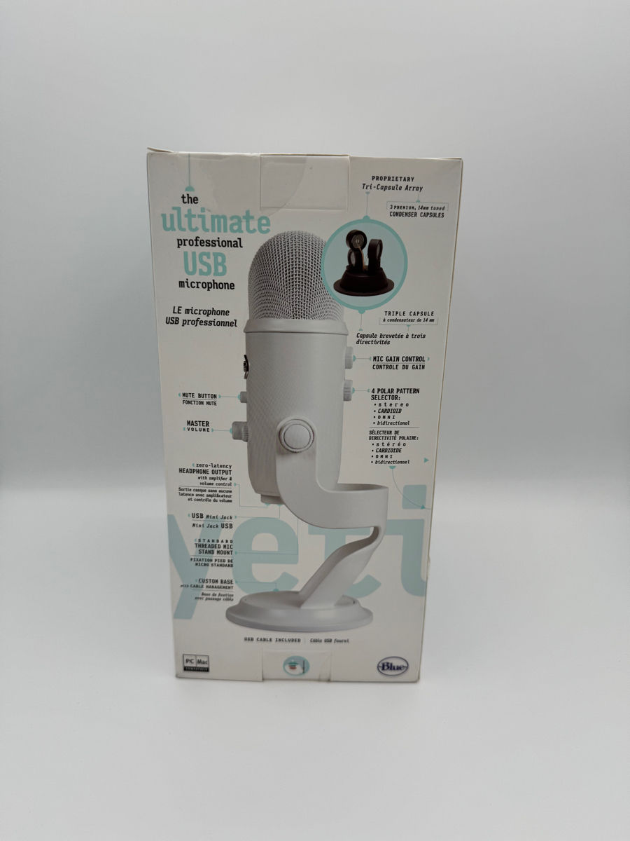 Microfon profesional Blue Yeti  foto 2
