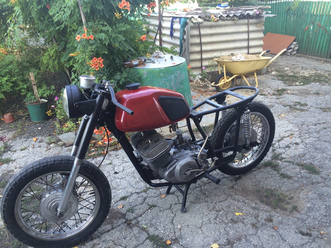 Иж под. ИЖ Юпитер 5 Cafe Racer.