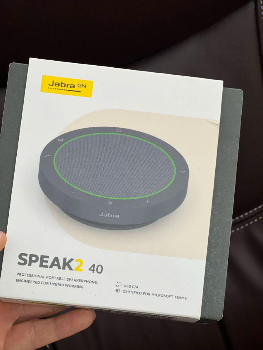 Jabra Speak2 40 - Спикерфон, полнодиапазонный 50-мм динамик и широкополосный звук foto 0