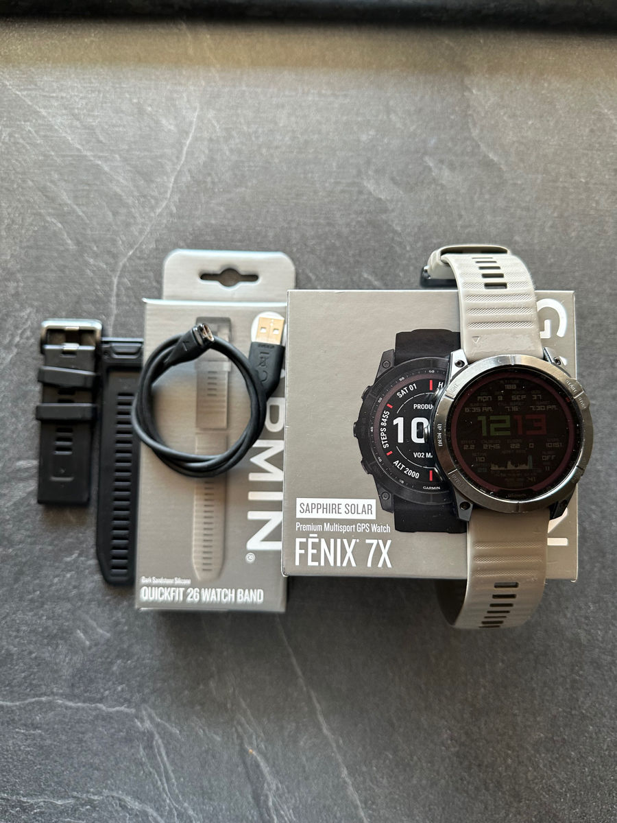 Garmin Fenix 7X Sappire Solar foto 0