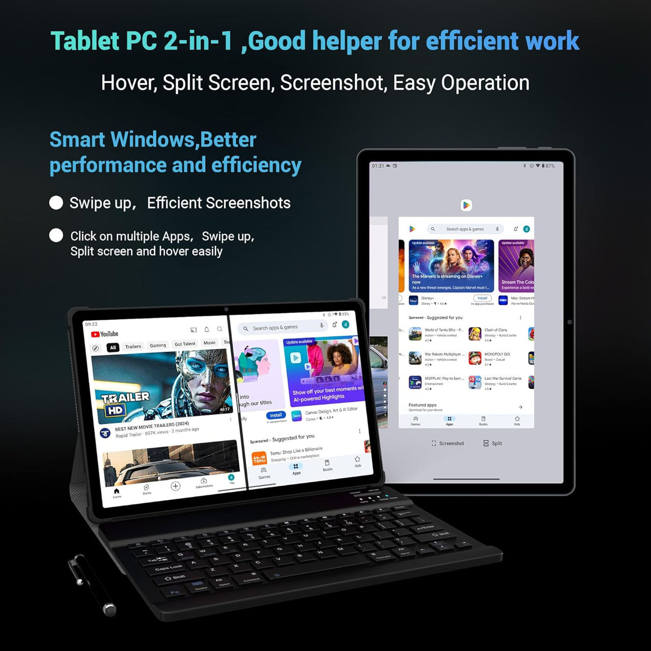 Планшет Sebbe S22 12/128Gb.Новый запечатанный foto 6