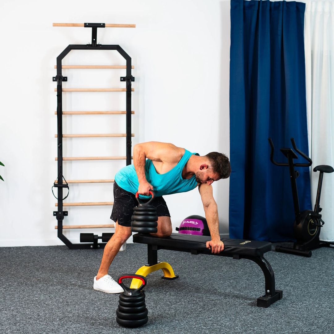 Set de gantere cu greutăți detașabile Hms 20kg foto 6