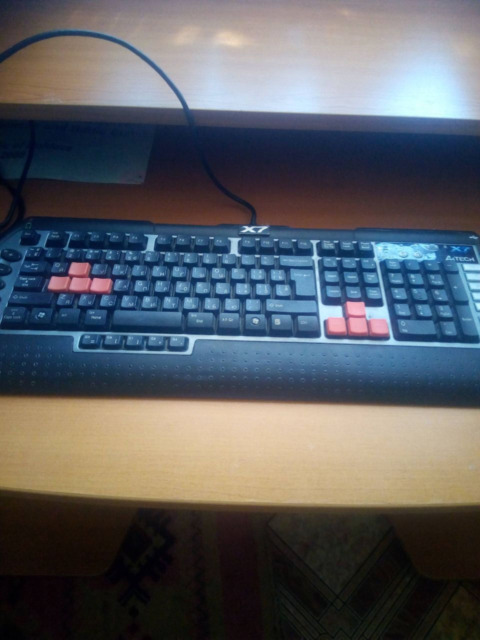 Клавиатура A4Tech - x7 g800. фото 0