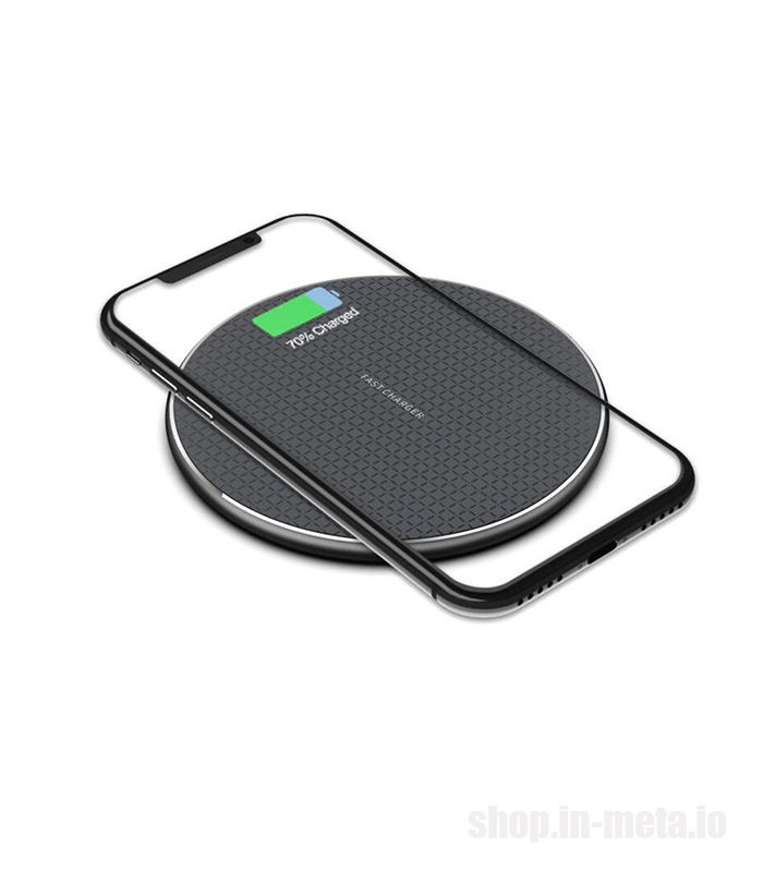 Скидка 10% Распродажа - Qi Wireless Fast Charger 10W - Беспроводное Зарядное устройство 10 Ватт foto 0