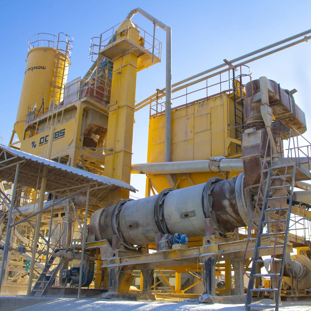 Vânzare centrală asfaltică(uzina de asfalt) ДС-185 pe gaz, an 2009! foto 0