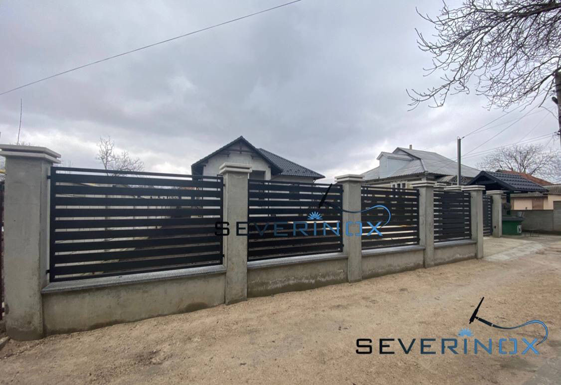 Gard / poartă din inox / severinox srl foto 4
