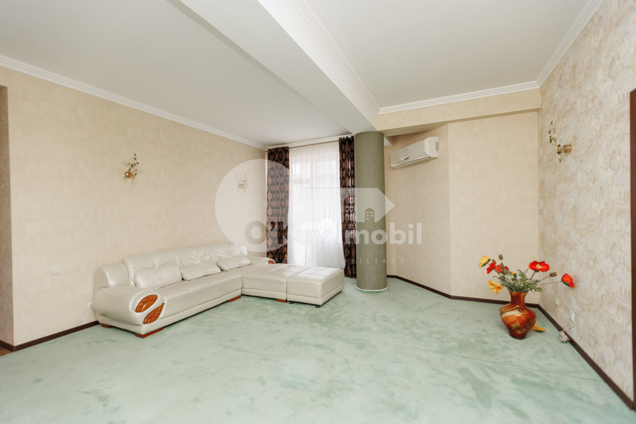 Chirie! Apartament cu 3 camere + living, 165 mp, Râșcani, 1 200 € foto 10