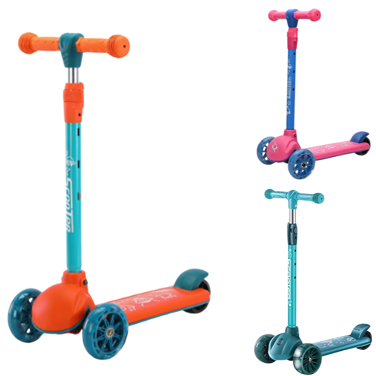 Reducere La Trotinete Și Penny Board-uri Pentru Copii! Cele Mai Mici Prețuri! Livrare! foto 1