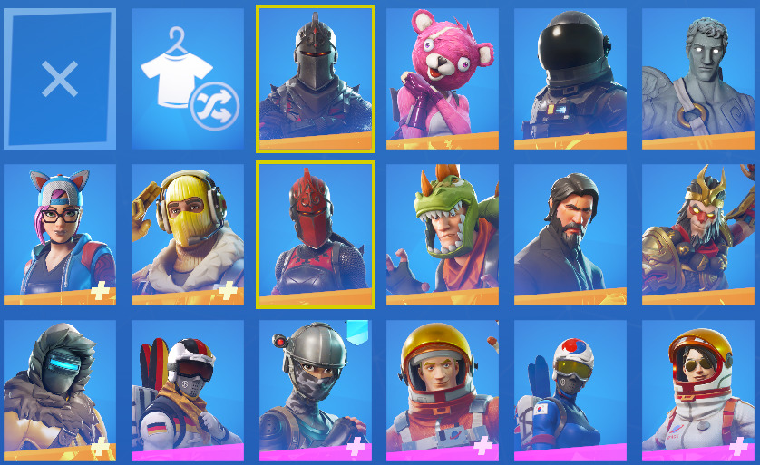 Vand cont black night Fortnite