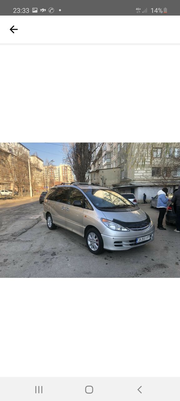 Toyta Previa Razborka Запчасти piesse b/u фото 2