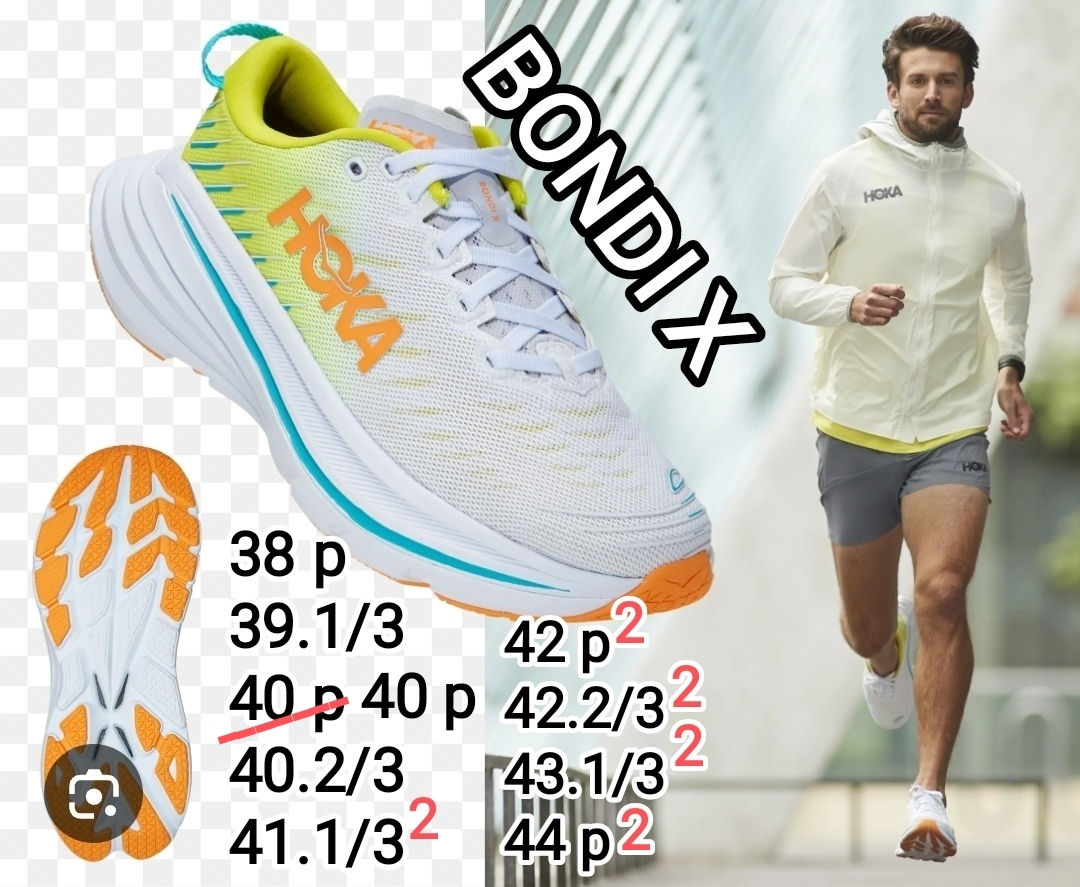 Для темповых тренировок и соревнований! кроссовки hoka carbon x2, x3, rocket x, bondi x скидки до50% foto 11