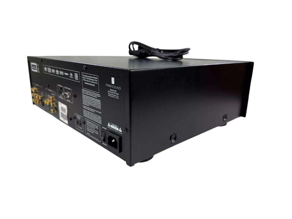 CD player Parasound D200(DVD, CD, DVD-A, SACD, DVD+/-R/RW, MP3, WMA, JPEG, Kodak Picture CDs,DivX) фото 5
