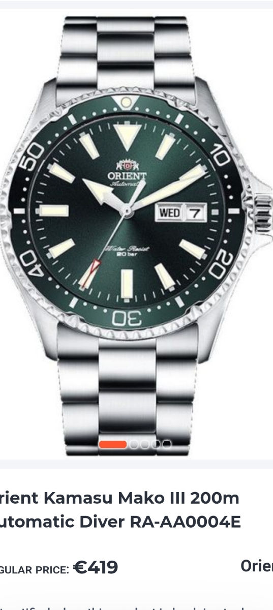 Orient Mako Kamasu фото 4