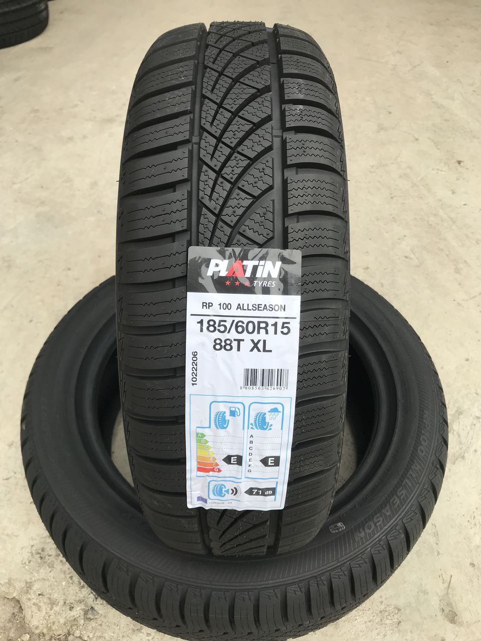 185/60 R15 Platin RP100 (4seasons) M+S/ Доставка, livrare toata Moldova foto 0