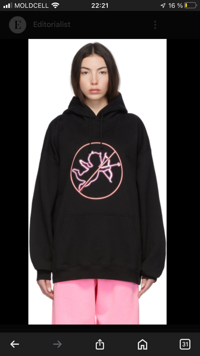 vetements hoodie  фото 0