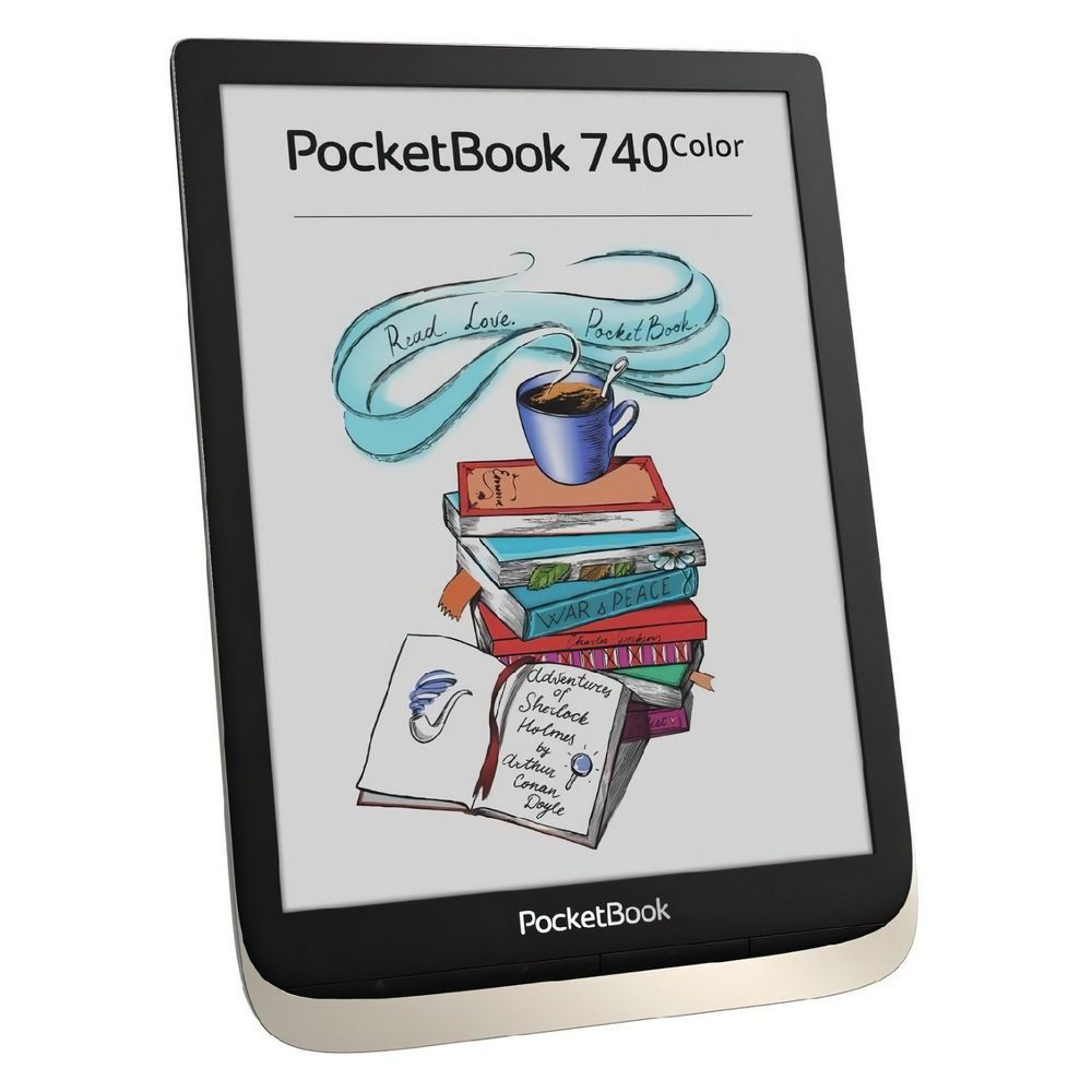 Pocketbook 740 Color, Moon Silver, 7,8" E Ink New Kaleido (1404X1872)