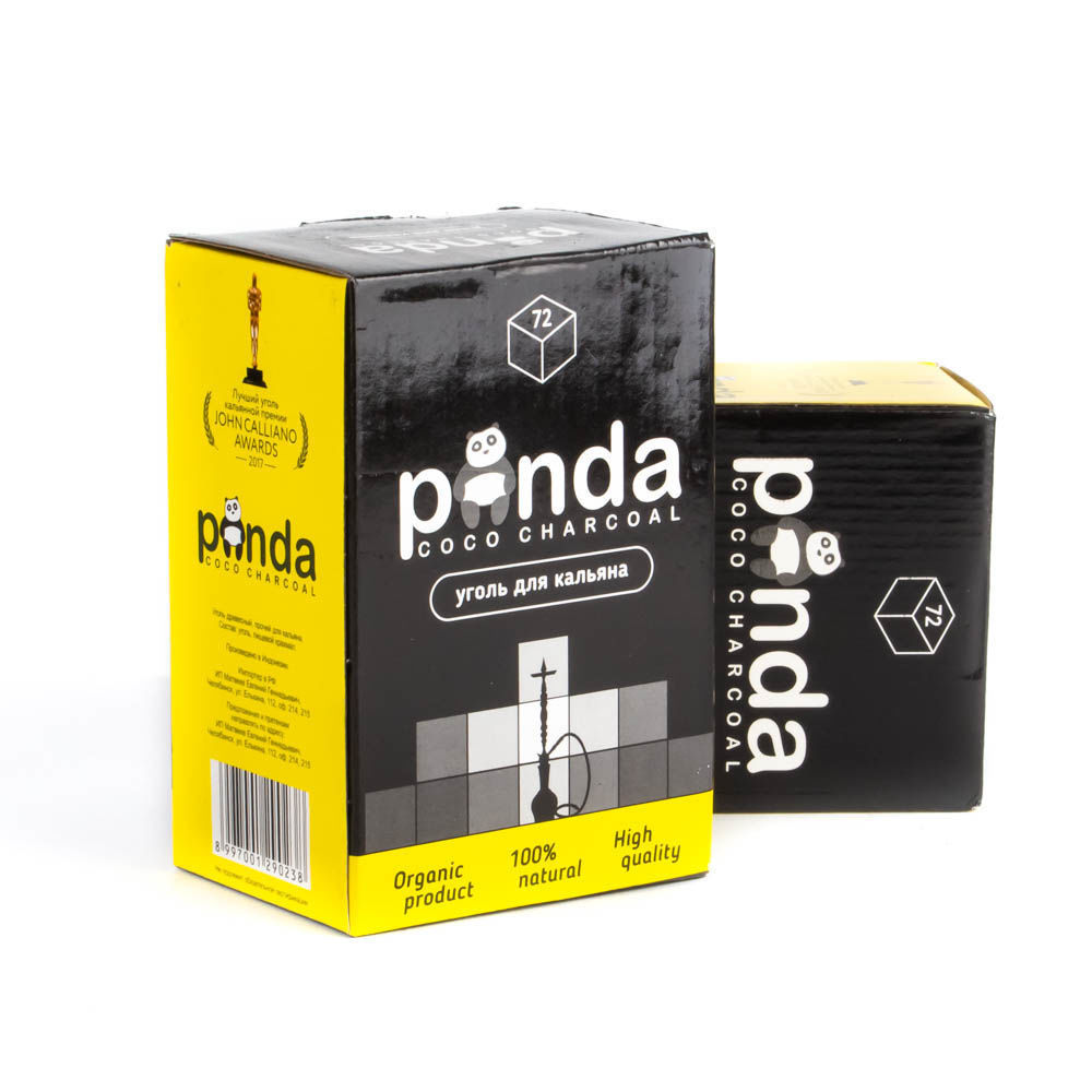 Уголь для кальяна кокосовый cocobrico/panda! carbune pentru narghilea ...