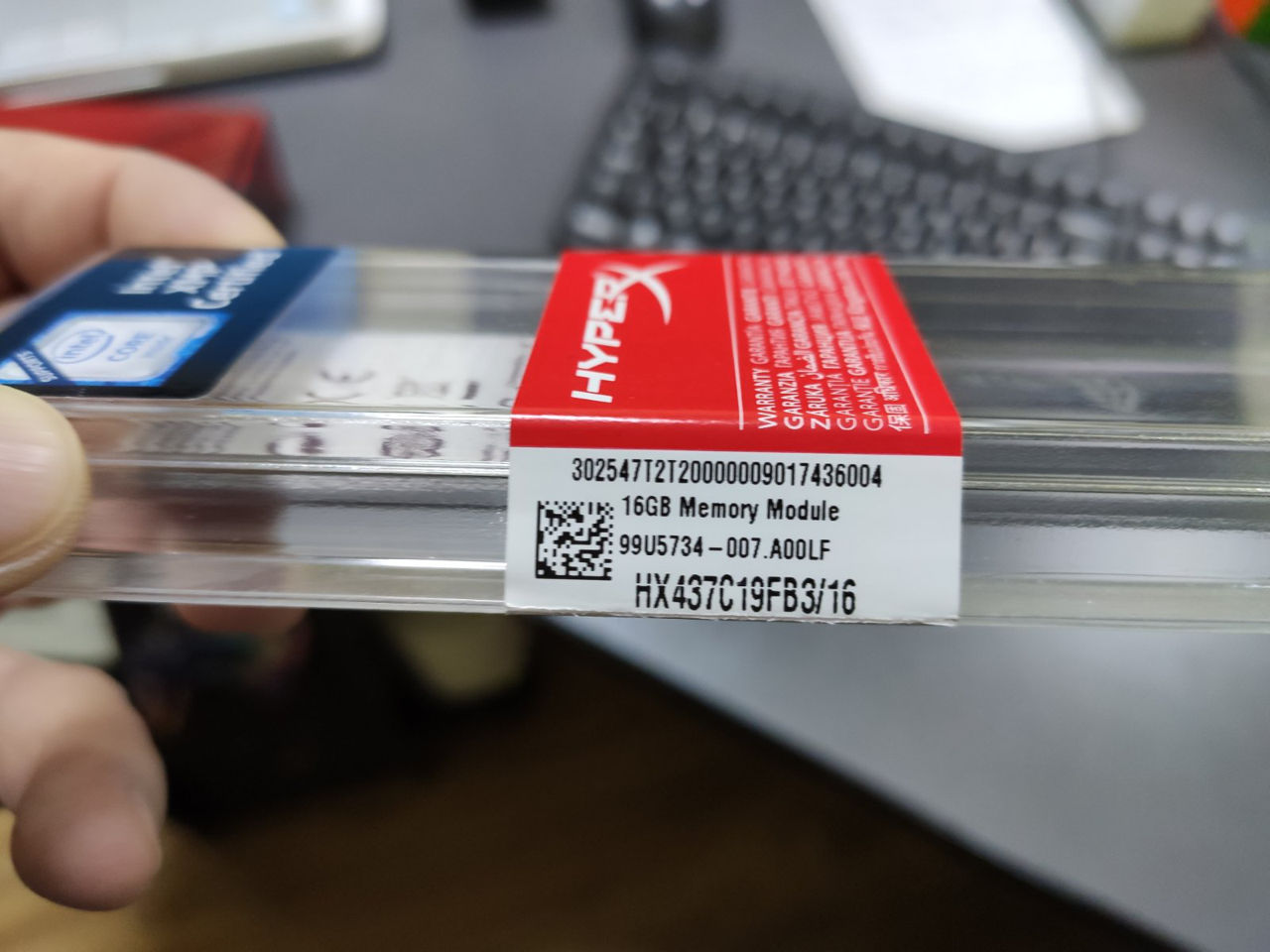 16GB DDR4-3733MHz Kingston HyperX FURY фото 2