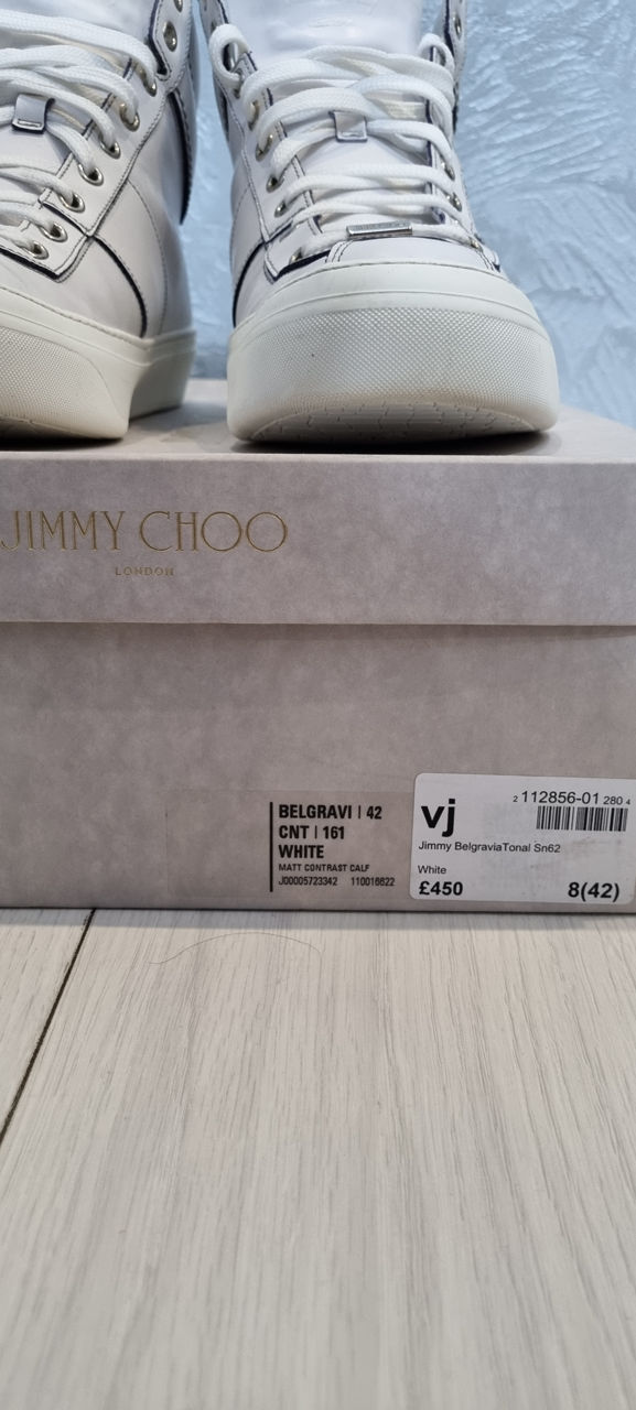 Срочно продам фирменные кроссовки Jimmy Choo foto 3