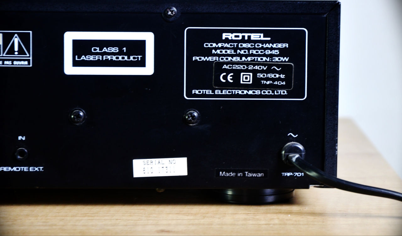 ROTEL CD 945 6 Disc Compact Disc Player фото 5