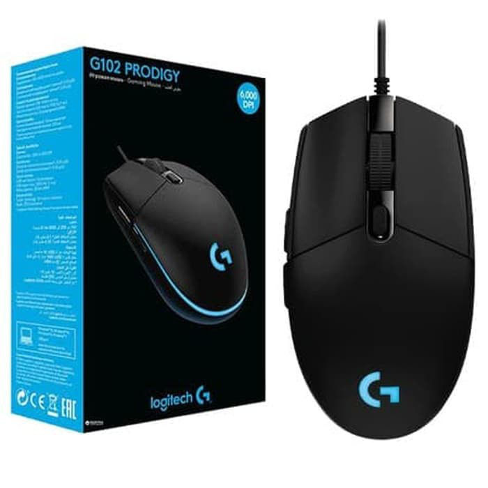 Logitech Gaming Mouse G102 LIGHTSYNC RGB,  8000 dpi, Onboard memory мышка - Livrare / Pick-up foto 12