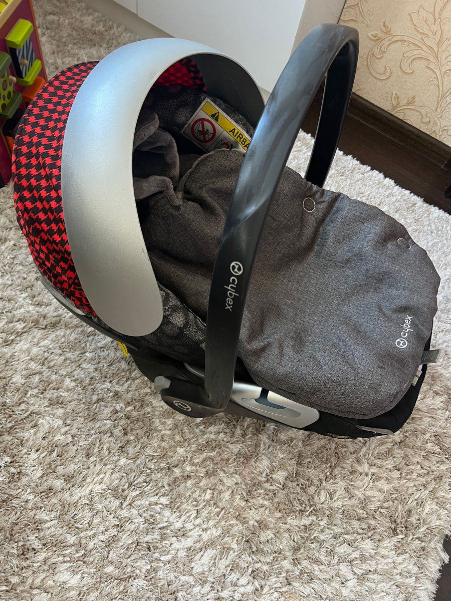 Vind scoică Cybex + husă de iarnă gratuit  foto 2