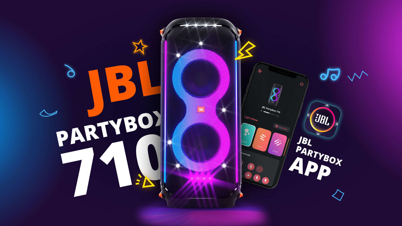 JBL PartyBox 710 - 800W - Мощнейшая колонка от JBL foto 1