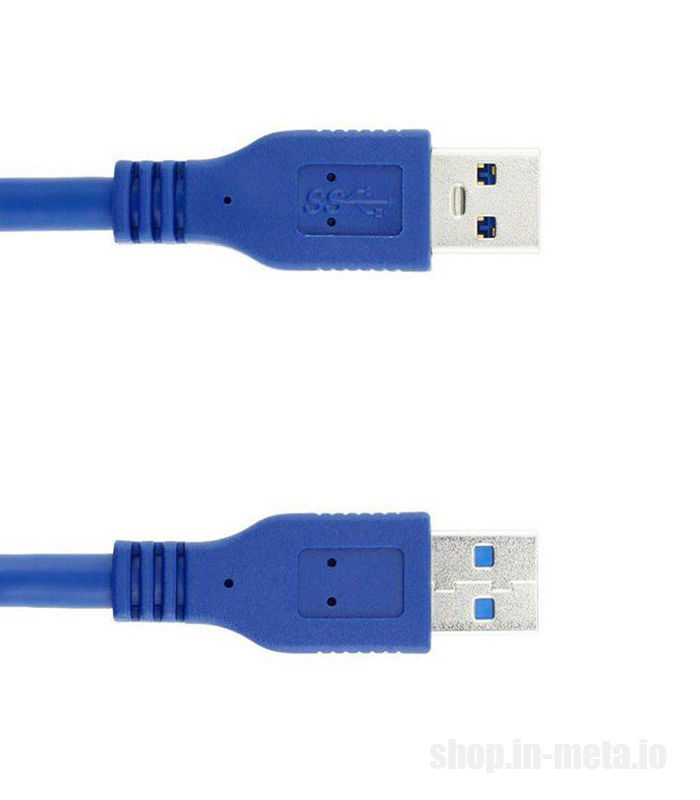 Cablu USB 3.0 type A, Male to Male 1,5 metru foto 2