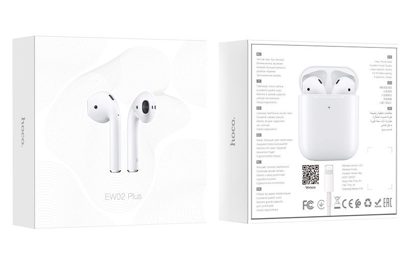 Hoco EW02 PLUS Original series TWS Airpods 2 Super calitate sunet ...