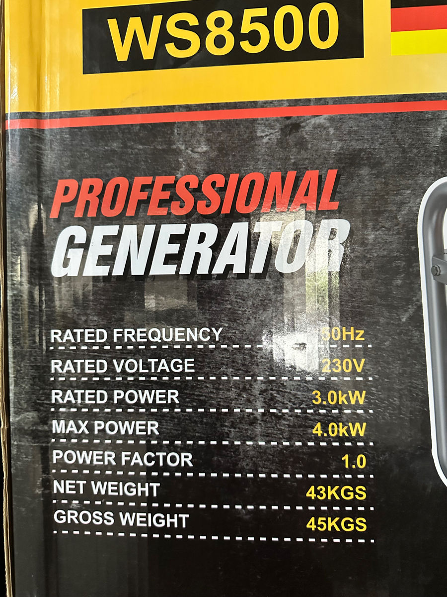 Generator electric Walter Stahl  foto 1
