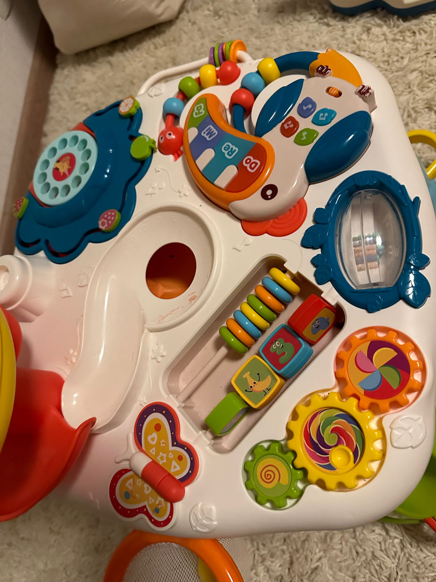 Huanger Baby Activity Masa de jocuri puzzle foto 2