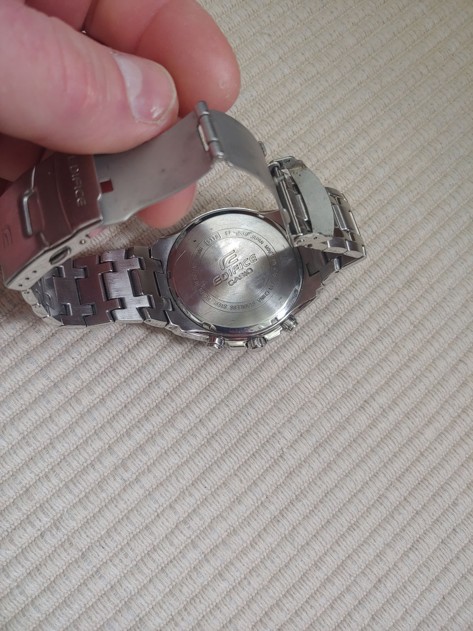 Casio Edifice chronograph wr 100m
