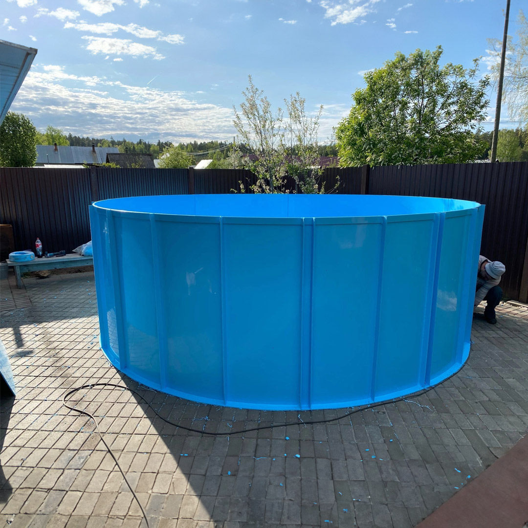 Бассейн из полипропилена. piscina din polipropilena foto 4