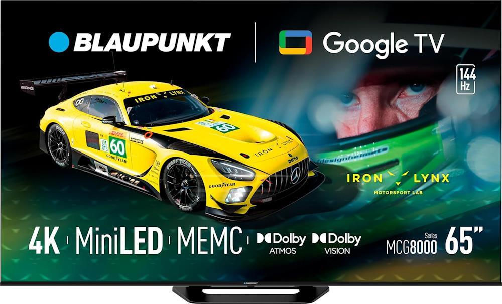 Un televizor Superb Blaupunkt MiniLED 65MCG8000 144 Hz cu