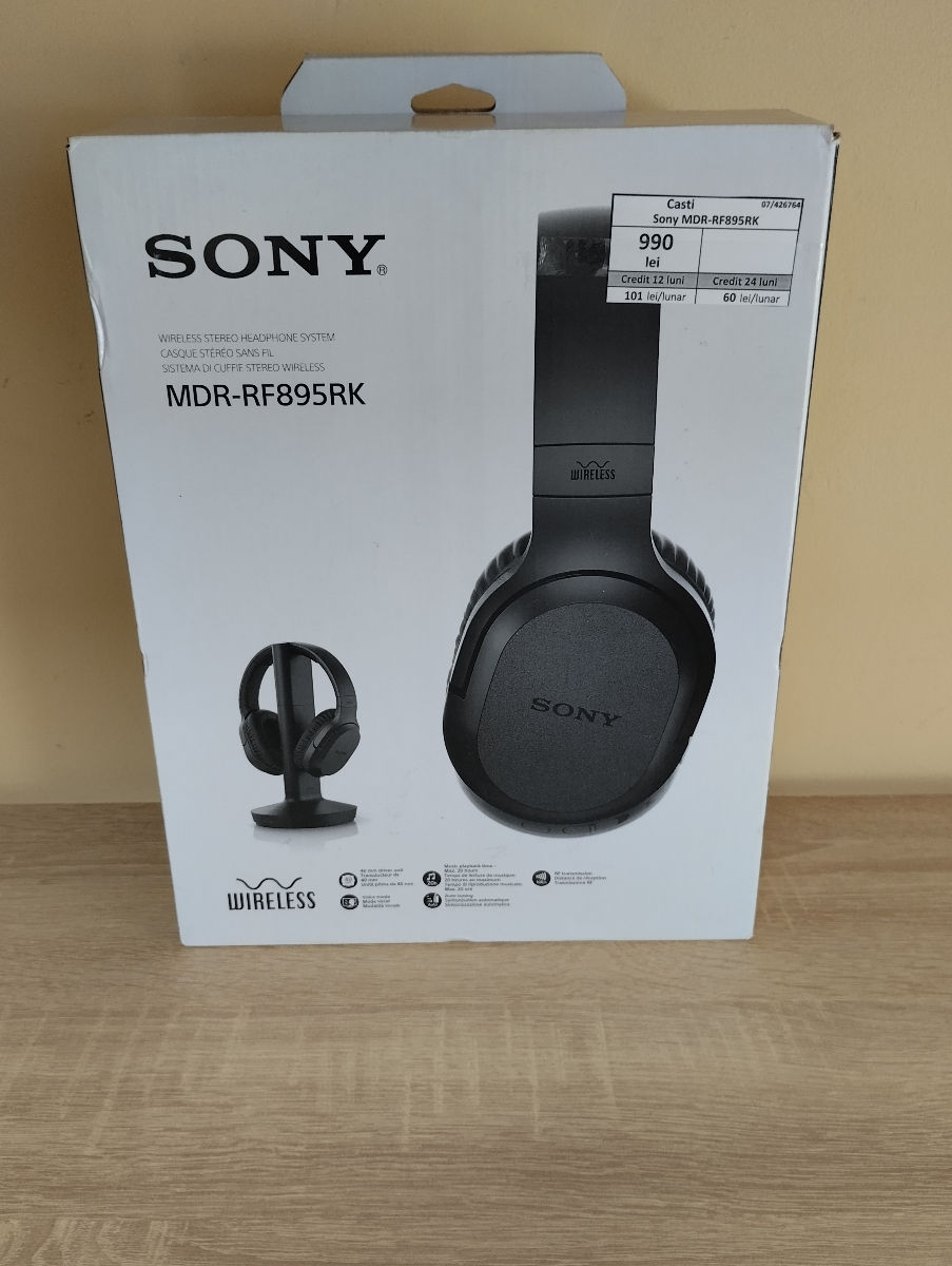 Sony MDR-RF895RK  990 lei foto 0