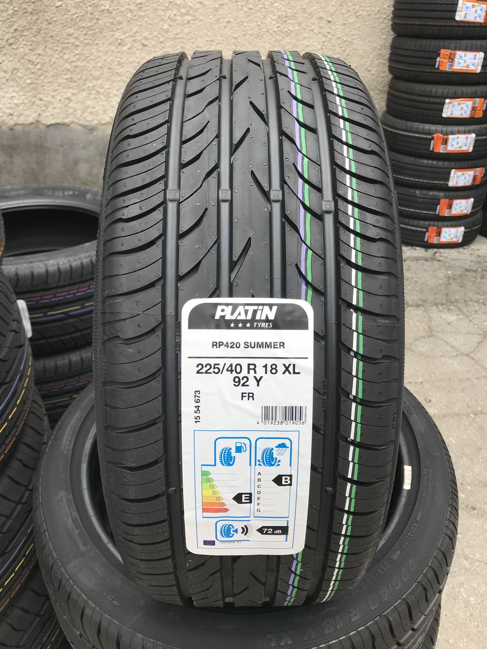 225/40 R18 Platin Rp420/ Доставка, livrare toata Moldova foto 1