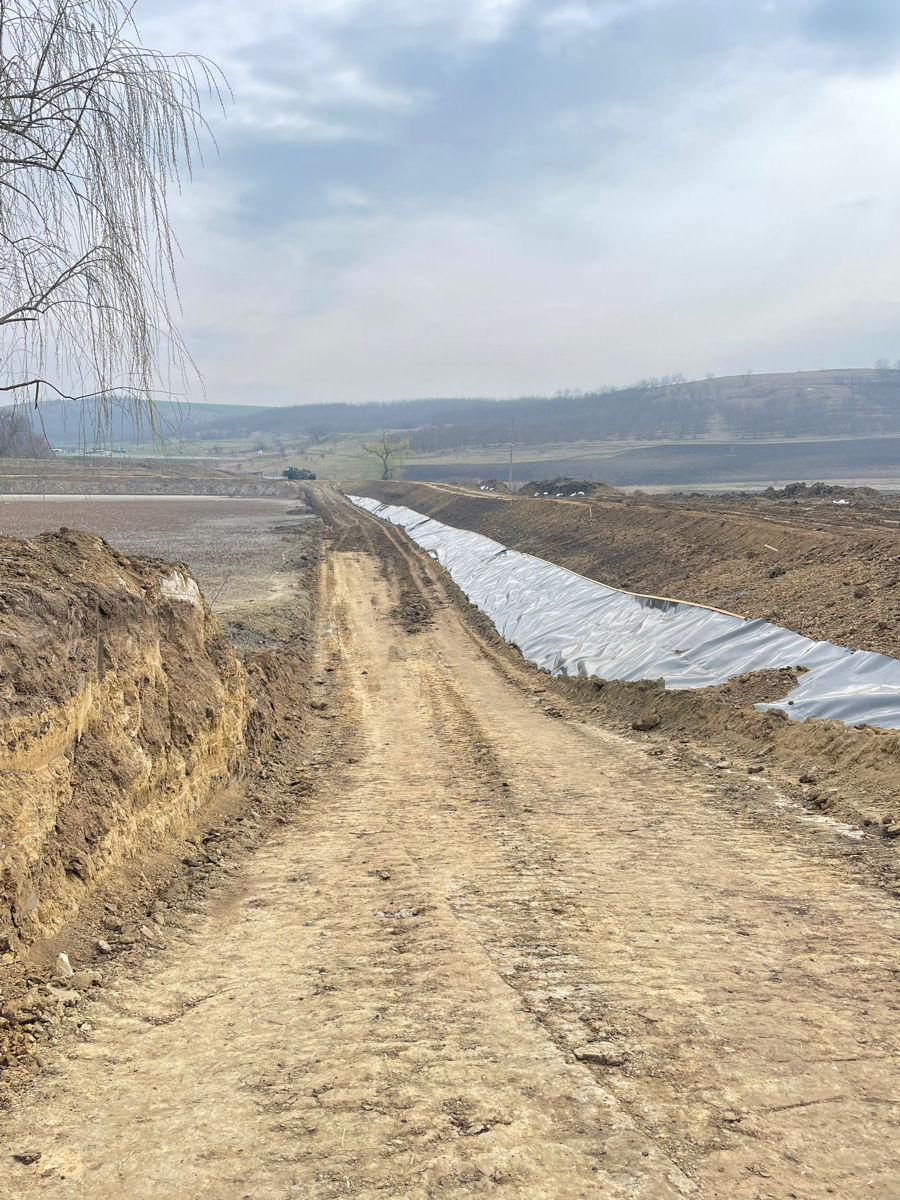 Bazine de acumulare cu geomembrana, iazuri, proiectarec defrișări foto 8