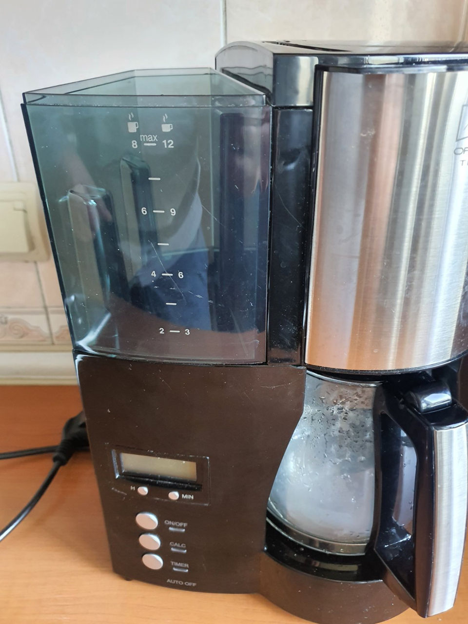 Melitta Optima Timer 100801 Coffee Filter Machine