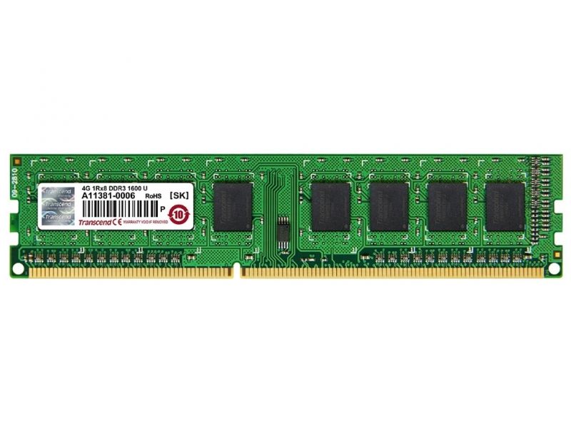 Память RAM DDR3 4GB (2x 4) для ПК.