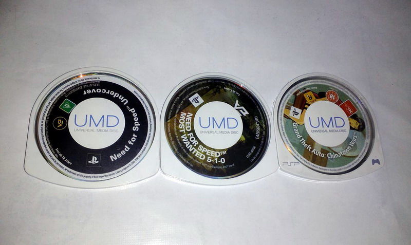 UMD диски Sony psp