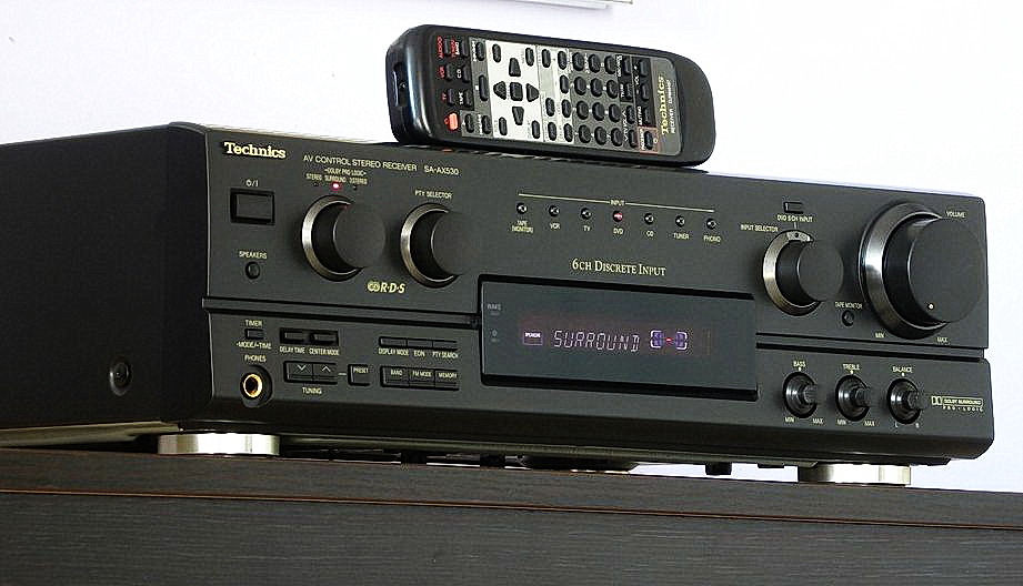 Аудио-Видео ресивер усилитель Technics SA-AX530 6-ти канальный ...