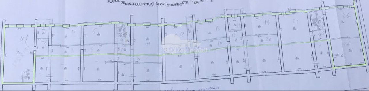 Încăperă nelocativă, demisol, 400 mp, Strășeni 72000 euro! foto 6