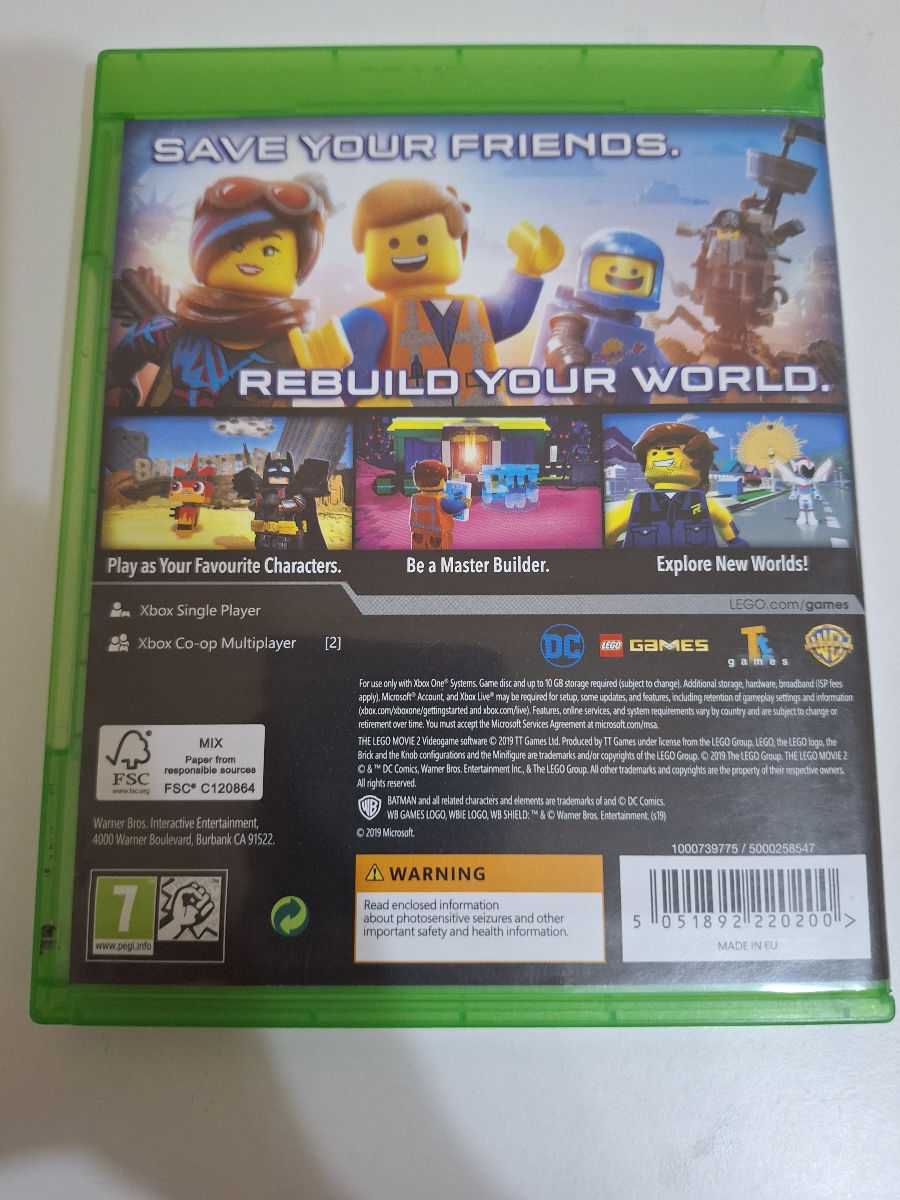 The Lego Movie 2 Xbox One(la mâna a doua) foto 0