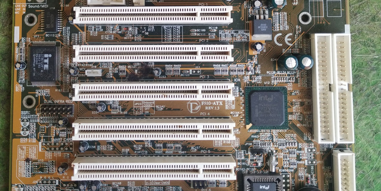 Formoza F810 (Intel Socket 370) для коллекционеров