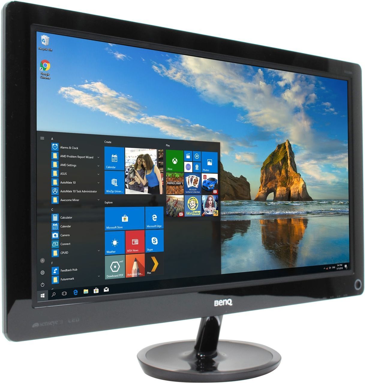 Разборка монитора benq g2255